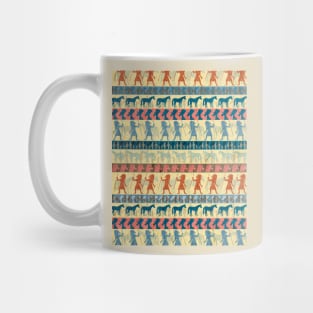 Egyptian Unicorn Pattern Mug